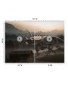 Wall mural for living room - The last dinosaur Zehem Chong | FEEBY