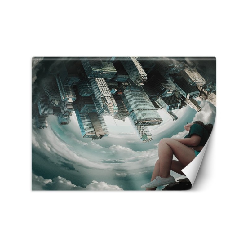 Original wall murals - Skyscraper view Zehem Chong | FEEBY