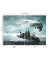 Wall murals - Hidden city Zehem Chong | FEEBY
