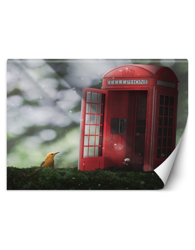 Wallpaper for living room - London booth Zehem Chong | FEEBY