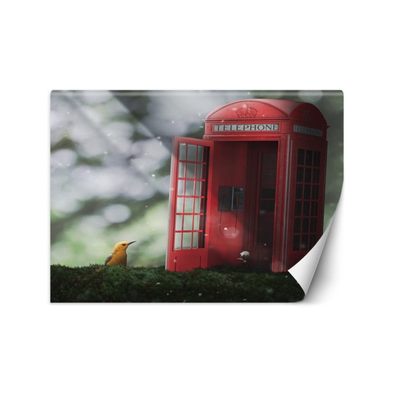 Wallpaper for living room - London booth Zehem Chong | FEEBY