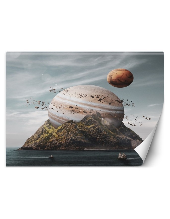 Modern Wallpaper - Planet landing Zehem Chong | FEEBY