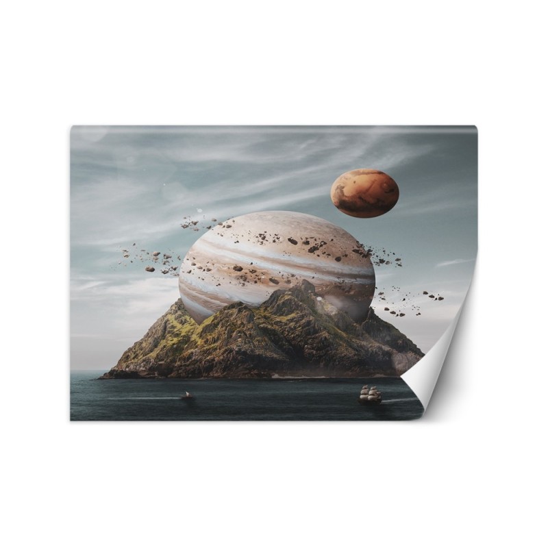 Modern Wallpaper - Planet landing Zehem Chong | FEEBY