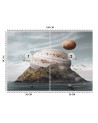 Modern Wallpaper - Planet landing Zehem Chong | FEEBY