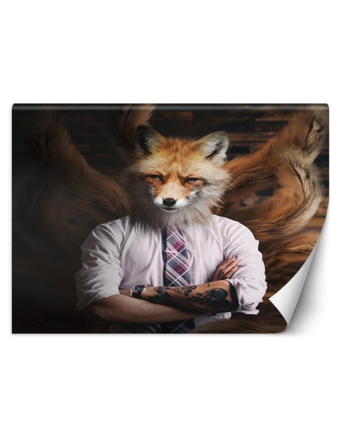 Wall mural Foxy Chairman