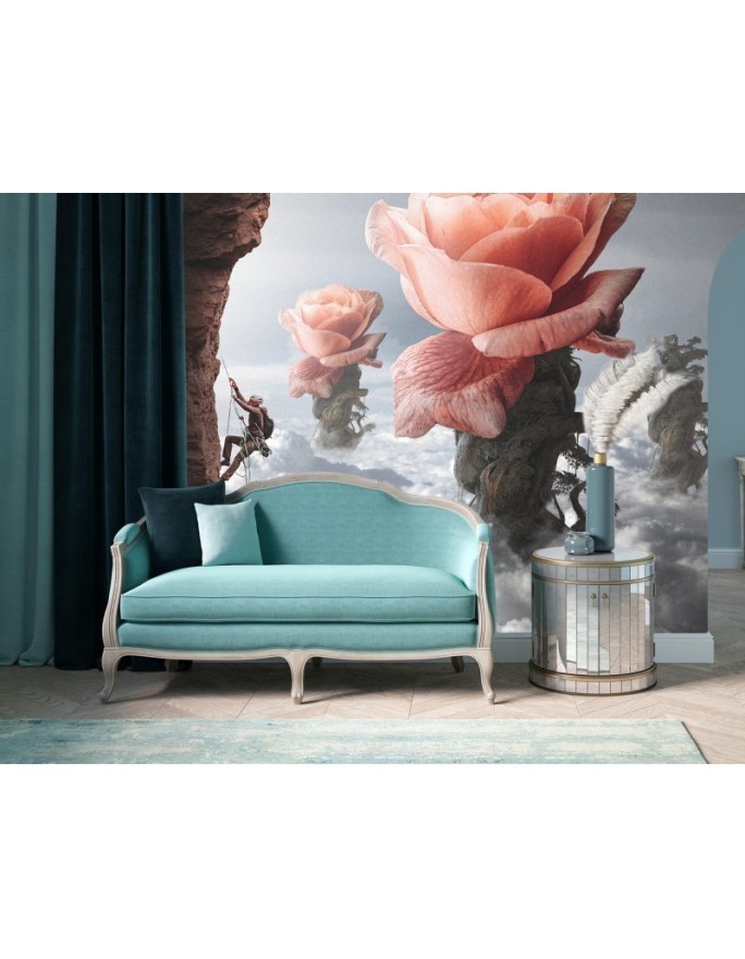 Designer Wallpaper - Cloud rose Zehem Chong | FEEBY