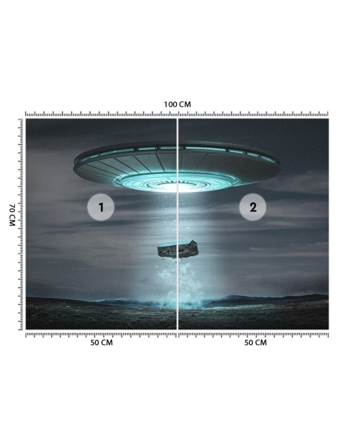 Original Wallpaper - Alien abduction Zehem Chong | FEEBY