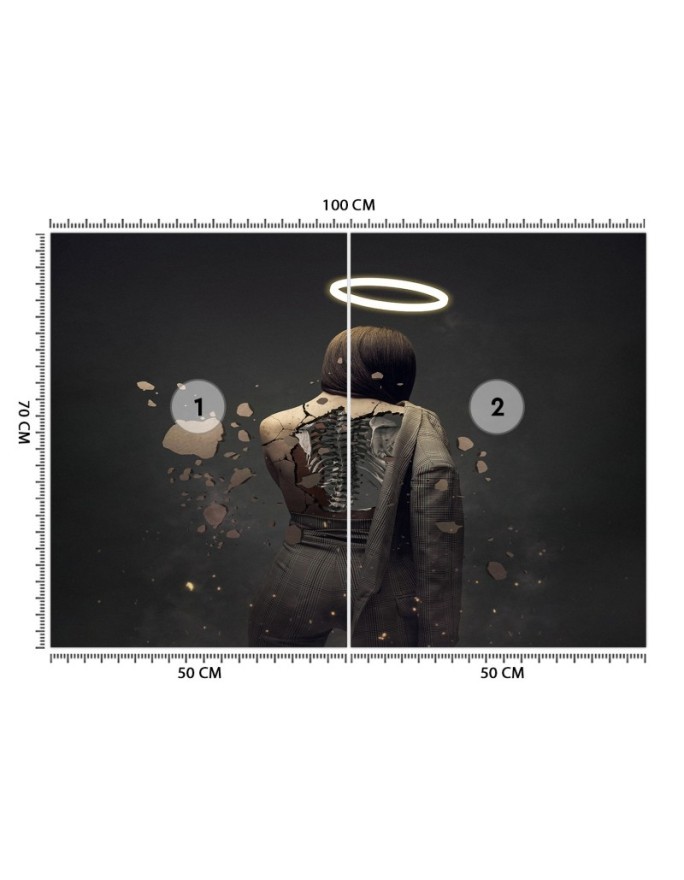 Wallpaper for living room - Last breath Zehem Chong | FEEBY