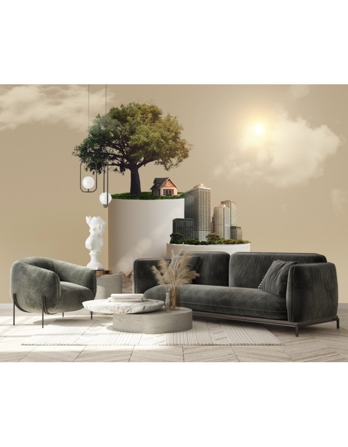 Wallpaper for home or office - Bonsai tree Zehem Chong | FEEBY