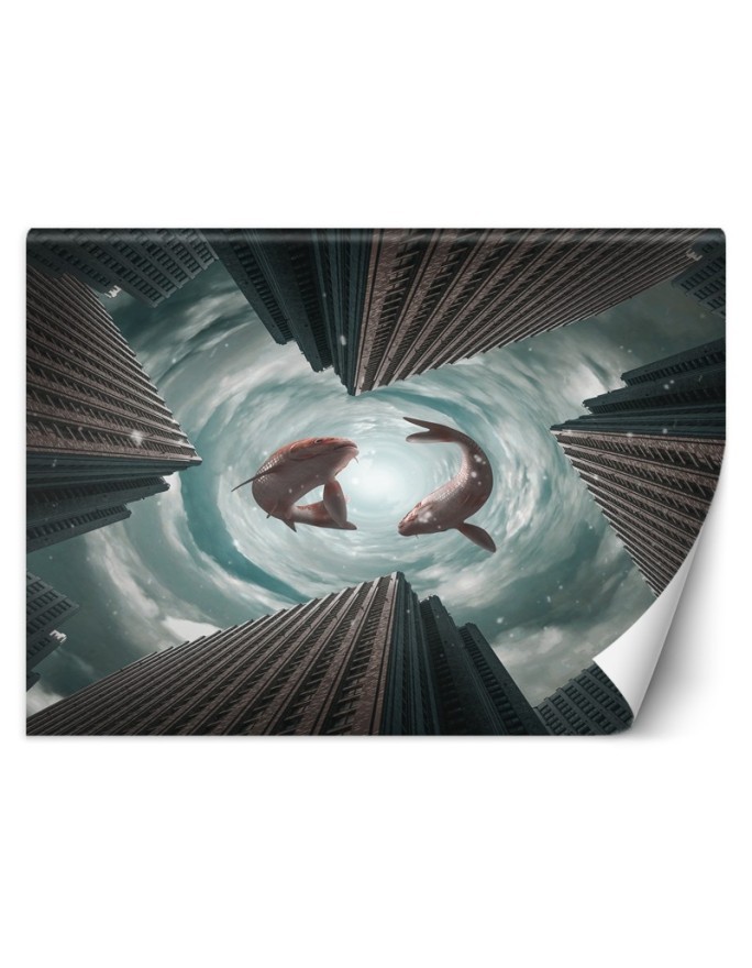 Modern Wallpapers - Koi fish city Zehem Chong | FEEBY
