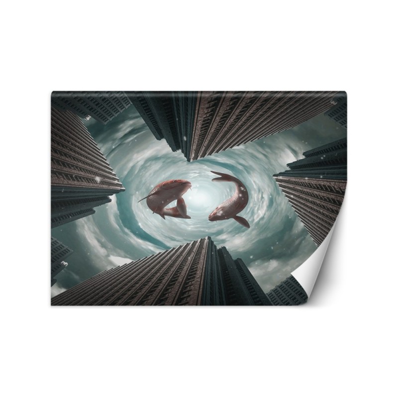 Modern Wallpapers - Koi fish city Zehem Chong | FEEBY