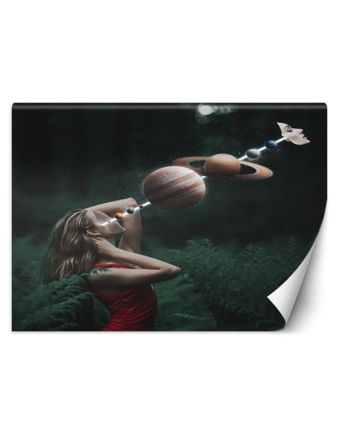 Inspirational Wallpaper - Cosmos abstract woman Zehem Chong | FEEBY