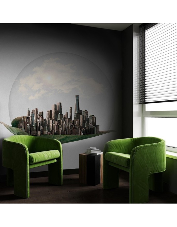 Artist Wallpaper - Abstract city Zehem Chong | FEEBY