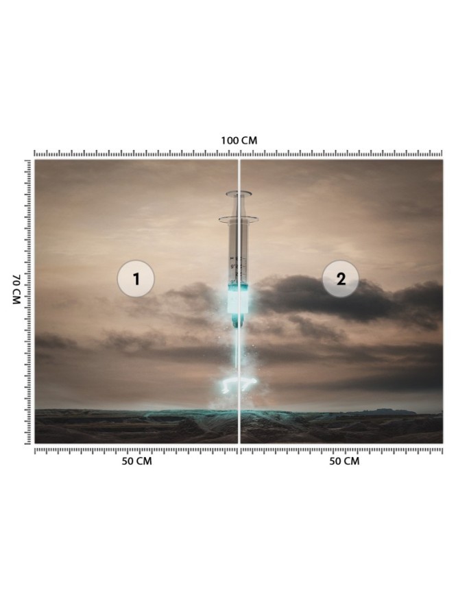 Art Wallpaper - Space syringe Zehem Chong | FEEBY