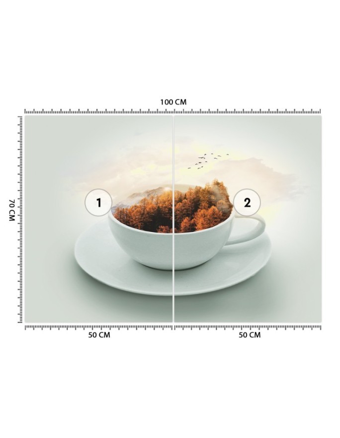 Wall murals for home or office - Cup forest Zehem Chong | FEEBY