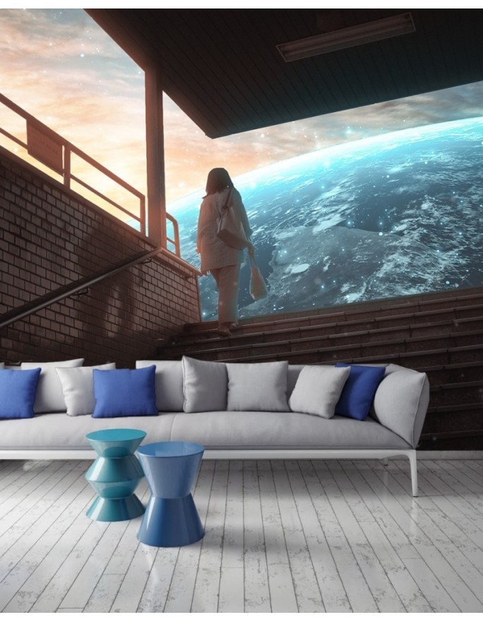 Stylish wall murals - Journey into the unknown Zehem Chong | FEEBY