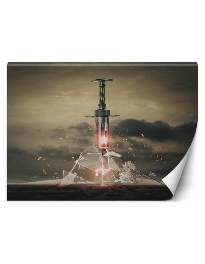 Living room Wallpaper - Great syringe Zehem Chong | FEEBY