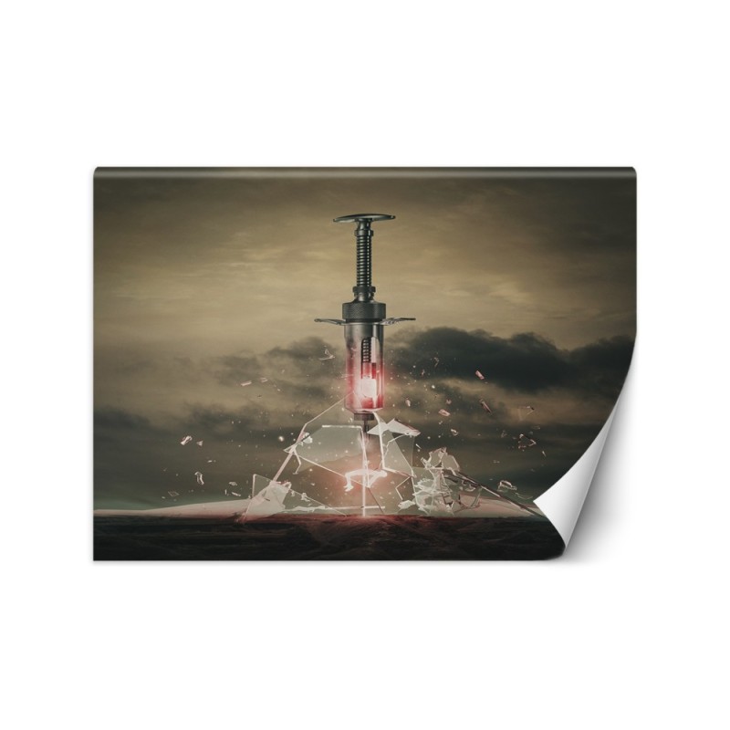 Living room Wallpaper - Great syringe Zehem Chong | FEEBY