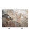 Abstract Wallpaper - Fans Beige Brown | FEEBY