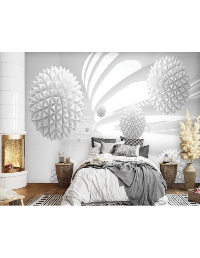 Exclusive 3D Wallpapers - Abstract balls tunnel 3D | FEEBY