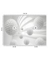 Exclusive 3D Wallpapers - Abstract balls tunnel 3D | FEEBY