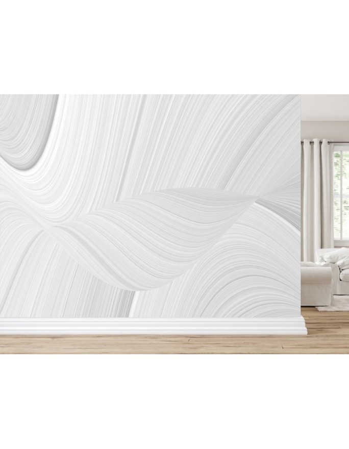 Stylish Wallpapers - Smudged white texture 3D | FEEBY