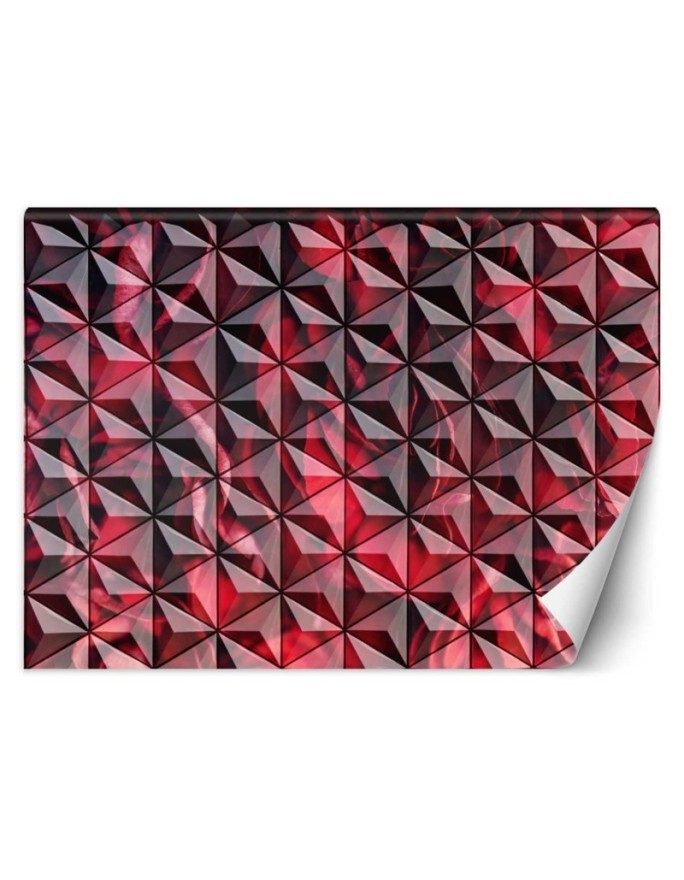 Abstract Wallpapers - Red geometry | FEEBY