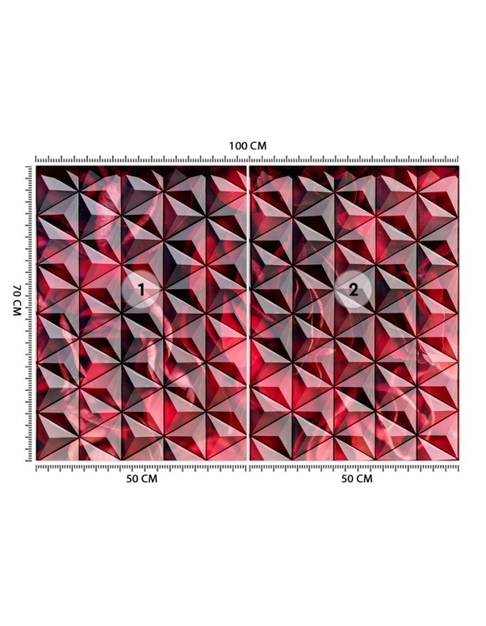 Abstract Wallpapers - Red geometry | FEEBY