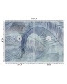 Exotic Wallpaper - Palm leaves jungle 3D | FEEBY