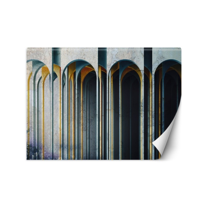 Exclusive Wallpapers - Columns 3D abstract | FEEBY