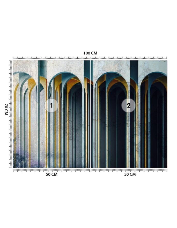 Exclusive Wallpapers - Columns 3D abstract | FEEBY