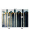 Exclusive Wallpapers - Columns 3D abstract | FEEBY