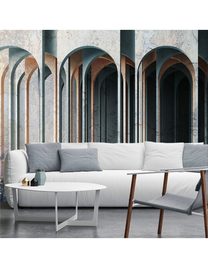 Wallpaper - Columns 3D abstract | FEEBY