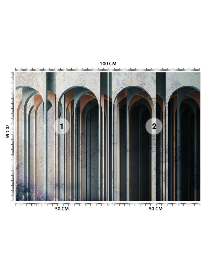 Wallpaper - Columns 3D abstract | FEEBY
