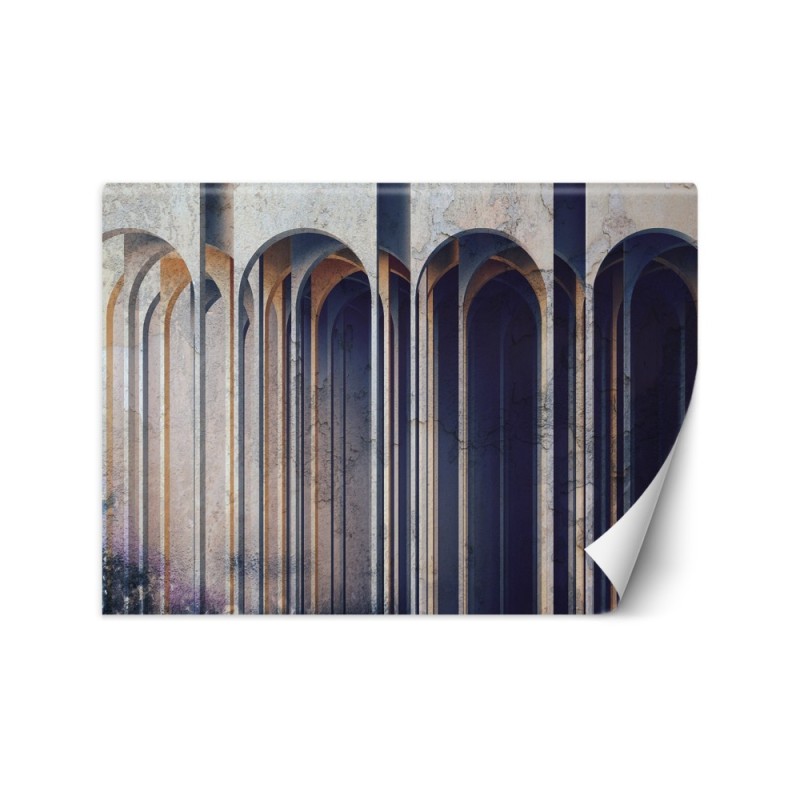 Contemporary Wallpaper - Columns 3D abstract | FEEBY