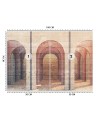 Wallpaper for living room - Columns | FEEBY