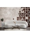 Original wall murals - Bronze Geometric Mandala | FEEBY