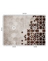Original wall murals - Bronze Geometric Mandala | FEEBY