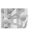 3D wall murals - Geometric abstraction 3D | FEEBY
