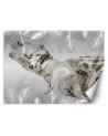 Exclusive wall murals - Palm leaves tropical abstraction | FEEBY