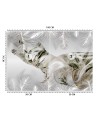 Exclusive wall murals - Palm leaves tropical abstraction | FEEBY