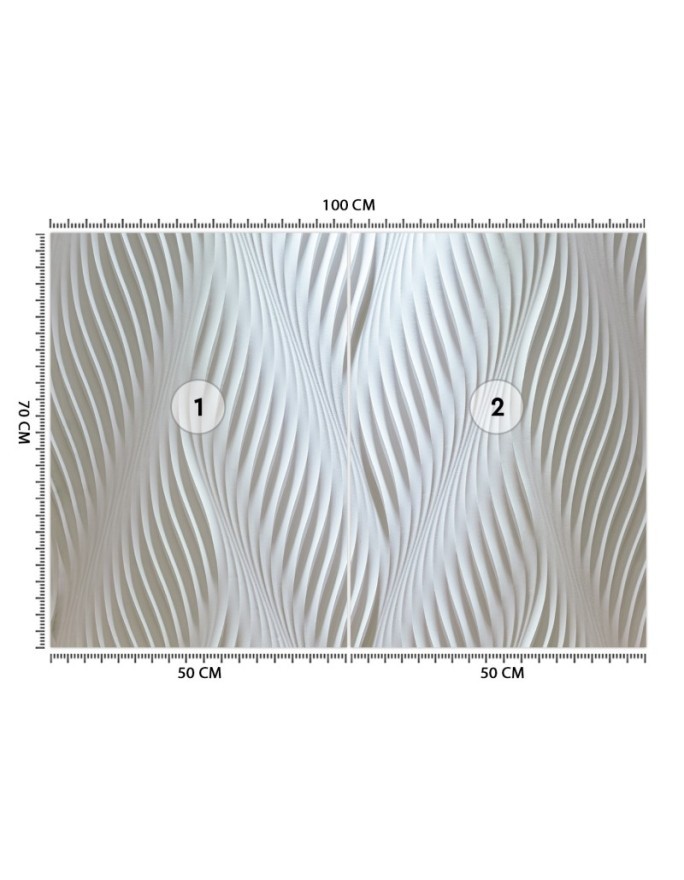Depth effect wall murals - Abstract 3D background | FEEBY
