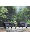 Modern wall murals - Fern leaves in the mist | FEEBY