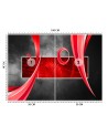Modern wall murals - Geometric abstraction | FEEBY