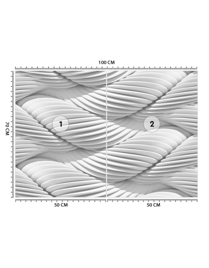 Modern 3D Wallpapers - Abstract waves 3D | FEEBY