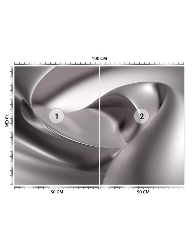 Depth effect Wallpapers - Wavy form 3D | FEEBY