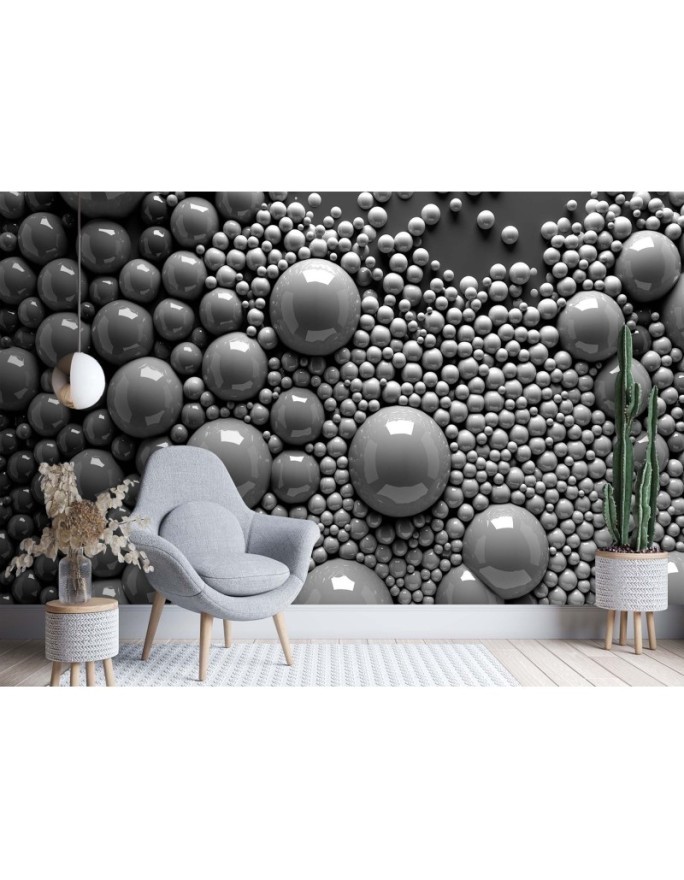 Modern 3D Wallpapers - Abstract spheres 3D | FEEBY