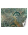 Exclusive Wallpapers - Turquoise concrete fans | FEEBY
