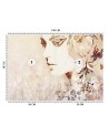 Wallpapers - Abstract woman's face in autumn colours | FEEBY
