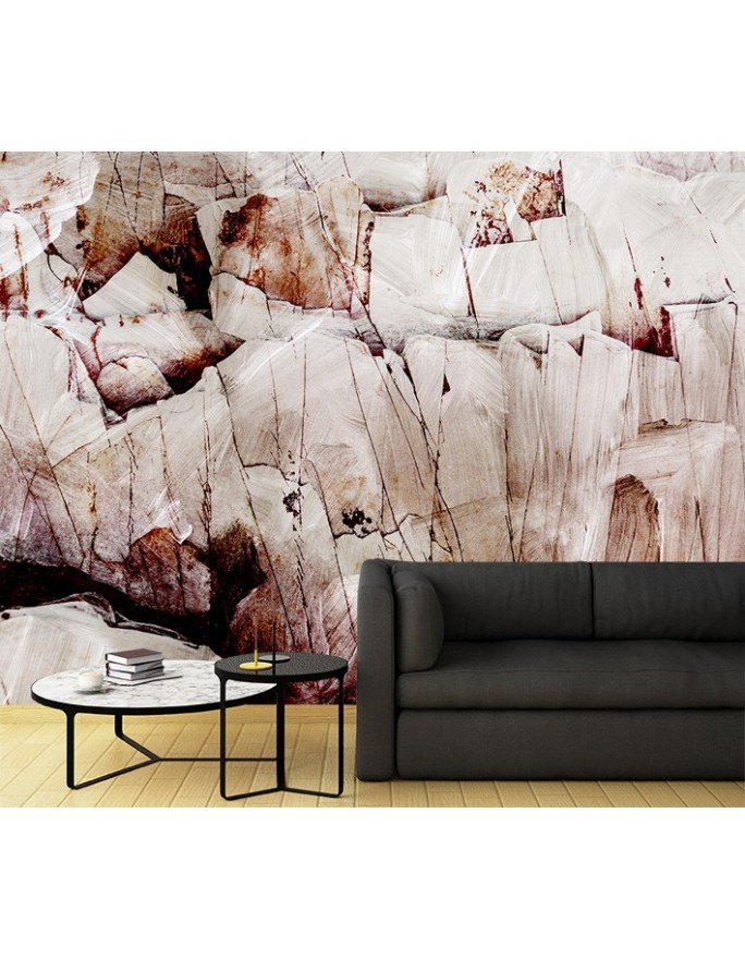 Inspirational Wallpapers - Glass beige abstract | FEEBY